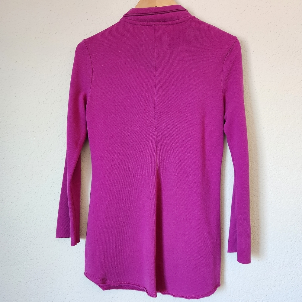 Victoria's Secret Lightweight Magenta 1/4 Zip Pullover Size S/P - Picture 2 of 6
